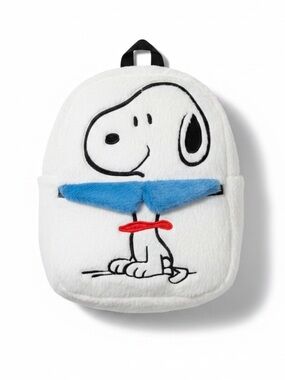 NWT Snoopy theme Kids Plush Backpack Peanuts Unisex Rare Hard to Find Fun Casual